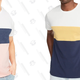Soft-Washed Color-Block Tee, $8 (marked down from $15)